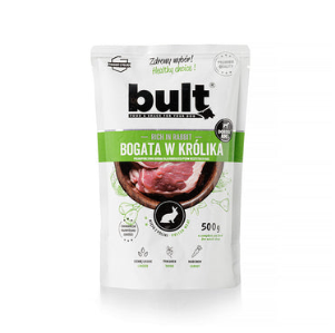 Bult Pouch for dogs rich in rabbit 500g
