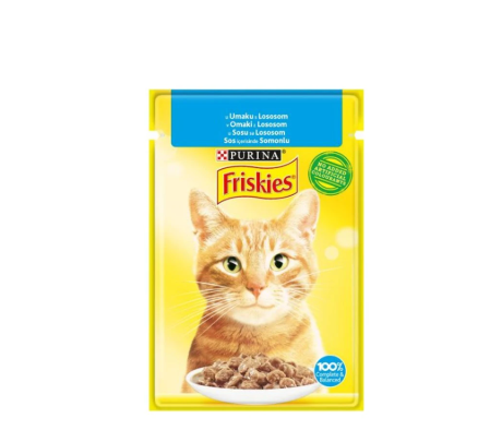 Friskies Cat Losos i tuna sos 85g Friskies Cat Losos i tuna sos 85g