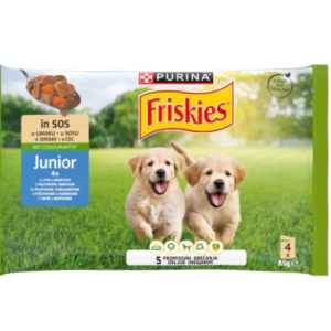 Friskies Dog Junior sos multipack 4x85g