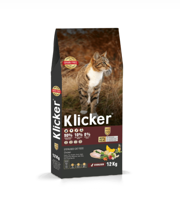 Klicker Cat Adult Sterilised Chicken Klicker Cat Adult Sterilised Chicken
