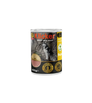 Klicker Dog Adult pašteta u konzervi Piletina 400g Klicker Dog Adult pašteta u konzervi Piletina 400g