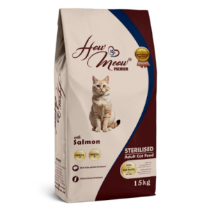 How Meow Cat Adult Sterilised Salmon 15kg