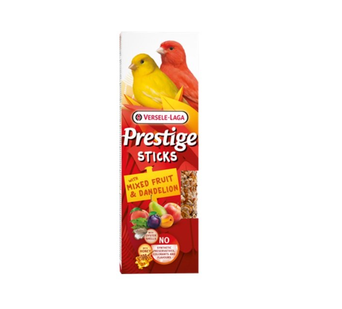 Versele Laga Sticks Canaries Mixed fruit & Dandelion 2kom 60g Versele Laga Sticks Canaries Mixed fruit & Dandelion 2kom 60g