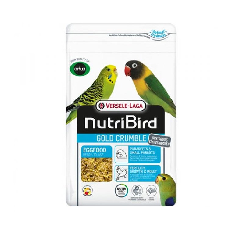 Versele Laga NutriBird Crumble Parakeets & Small parrots 1kg Versele Laga NutriBird Crumble Parakeets & Small parrots 1kg