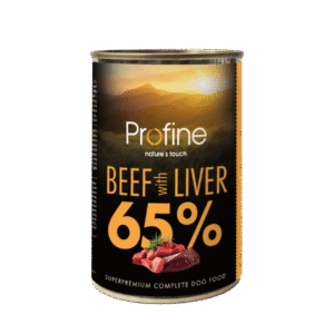 Profine konzerva Beef with liver 400g