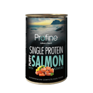Profine konzerva Single protein Puppy Salmon 400g