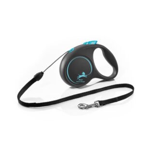 Flexi Black Design S Cord Plavi 5m