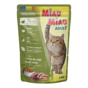 Miau Miau Adult Pačetina sos za mačke 100g