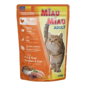 Miau Miau Adult Piletina sos za mačke 100g