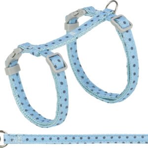 Trixie Am i povodac za mačke XL plava 28-45cm