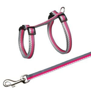 Trixie Am i povodac za mačke crvena šarena 28-45cm
