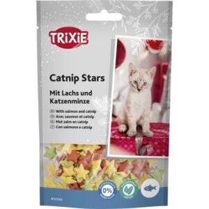 Trixie Christmas Kitten zvezdice sa mačijom travom 50g