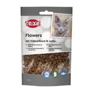 Trixie Flowers sa pilećim prsima i lososom 50g