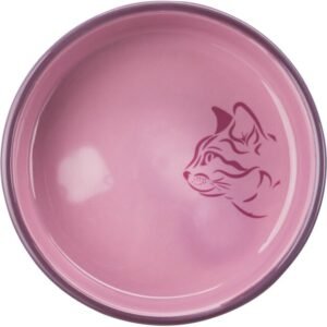Trixie Keramička činija mačka roze 0.3l