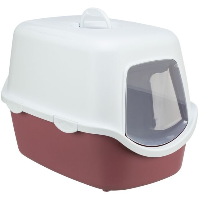 Trixie Toalet Vico sa vratima 40x40x56cm bordo Trixie Toalet Vico sa vratima 40x40x56cm bordo