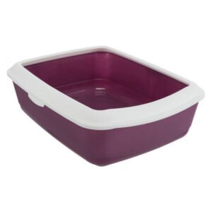 Trixie Toalet za mačke Classic sa ramom bordo 37x15x47cm