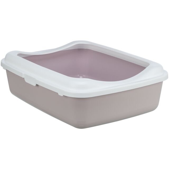 Trixie Toalet za mačke Classic sa ramom roze 37x15x47cm Trixie Toalet za mačke Classic sa ramom roze 37x15x47cm
