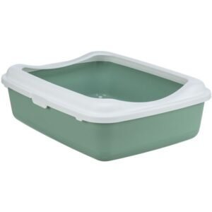 Trixie Toalet za mačke Classic sa ramom zeleni 37x15x47cm