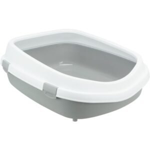 Trixie Toalet za mačke XXL sivo beli 56x25x71cm