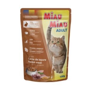 Miau Miau Adult Zečetina sos za mačke 100g