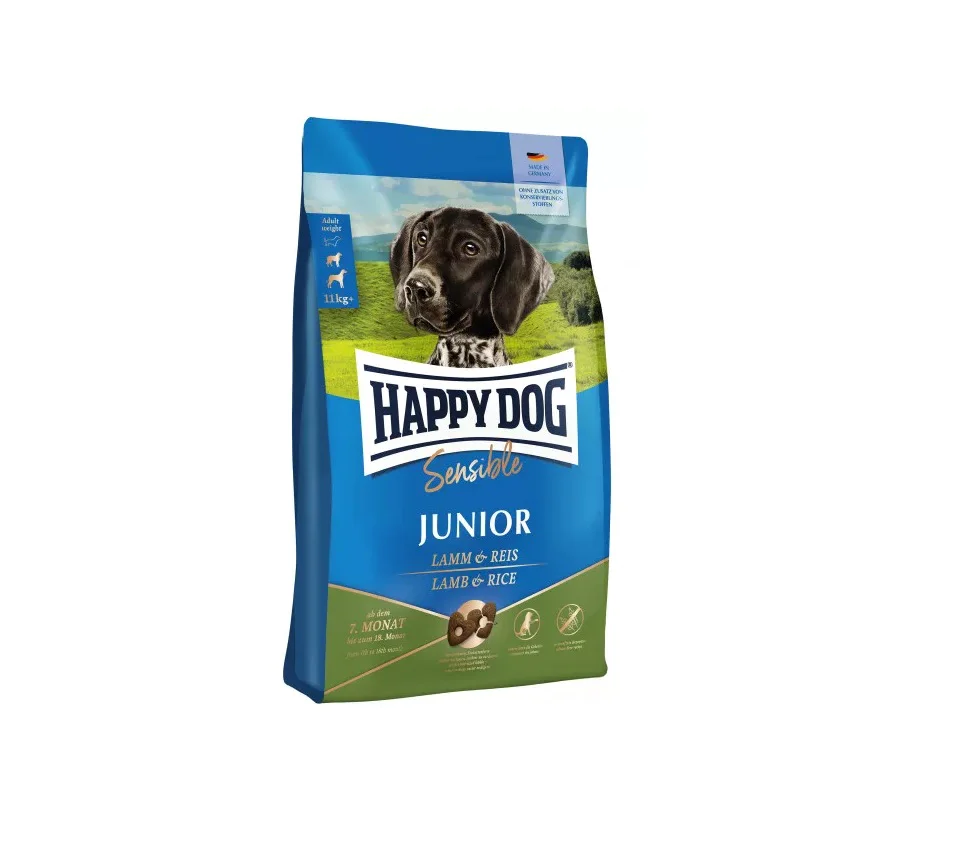 Happy Dog Fit&Vital Junior Sensible Jagnjetina i pirinač Happy Dog Fit&Vital Junior Sensible Jagnjetina i pirinač