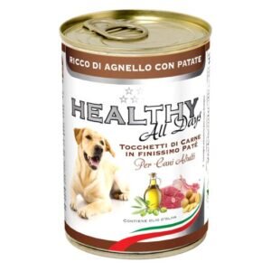 Healthy All Days Jagnjetina i krompir za pse 400g