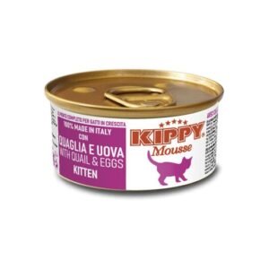 Kippy Mousse Prepelica i jaja Kitten konzerva za mačke 85g
