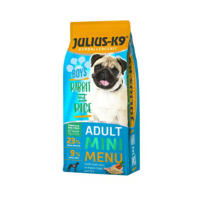 JULIUS K-9 ADULT Hypoallergenic Mini for boys - Zec i pirinač 1kg