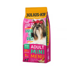 JULIUS K-9 ADULT Hypoallergenic Mini for girls - Zec i pirinač 1kg