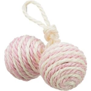 Trixie 2 sisal loptice 4.5cm