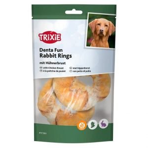 Trixie Denta Fun Rabbit Rings 100g