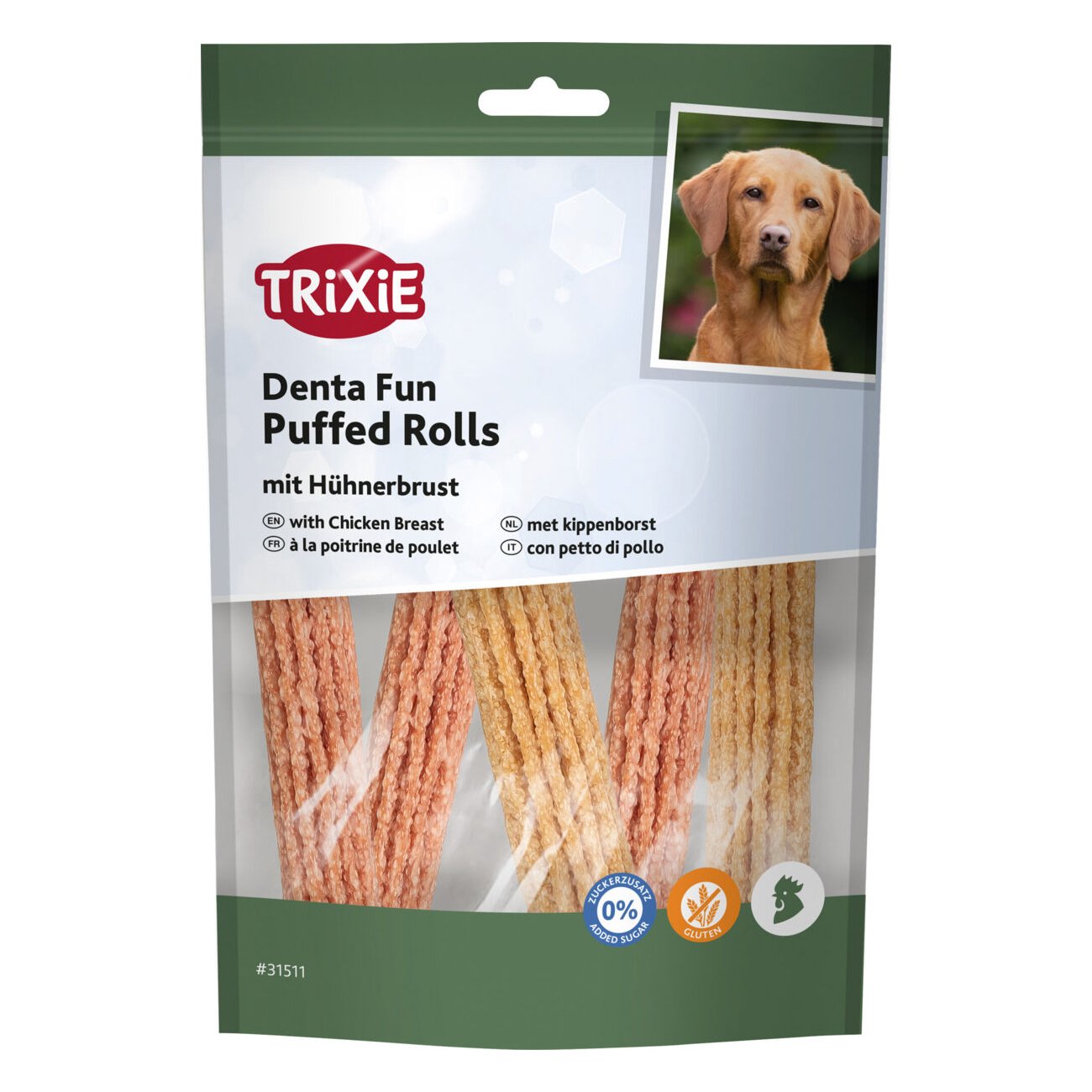 Trixie Denta Fun rolnice sa pilećim prsima 40g Trixie Denta Fun rolnice sa pilećim prsima 40g