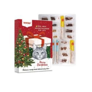 Wanpy Advent kalendar za mačke 100g