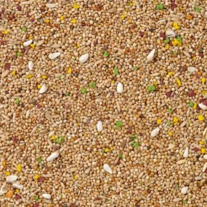 Deli Nature 11 Budgies Colormix 20kg mešavina za tigrice sa voćnim keksom – izgled mešavine