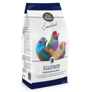 Deli Nature Eggfood Foreign Finches Moist 1kg jajna hrana za egzotične zebe – pakovanje
