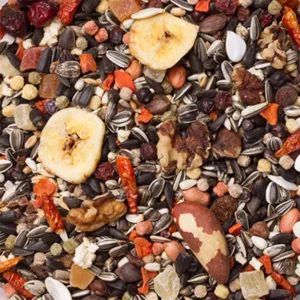 Deli Nature Parrots Serengeti Birdelicious hrana za žako i afričke papagaje – izgled mešavine (vreća)
