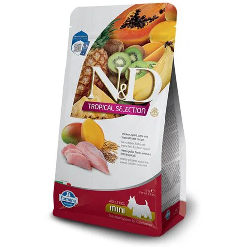 N&D Tropical Mini Adult Piletina 1.5kg N&D Tropical Mini Adult Piletina 1.5kg