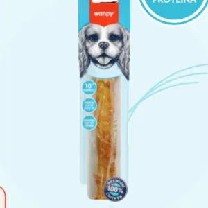 Wanpy Jerky & Rawhide Twists žvakalica za pse piletina 70 g – pakovanje