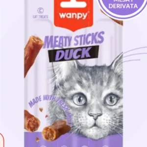 Wanpy Meaty Sticks poslastica za mačke pačetina 21 g – pakovanje