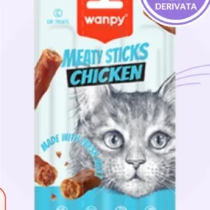 Wanpy Meaty Sticks poslastica za mačke piletina 21 g – pakovanje